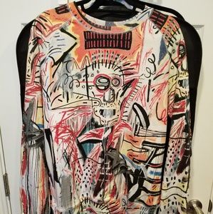 Basquiat mens sweater